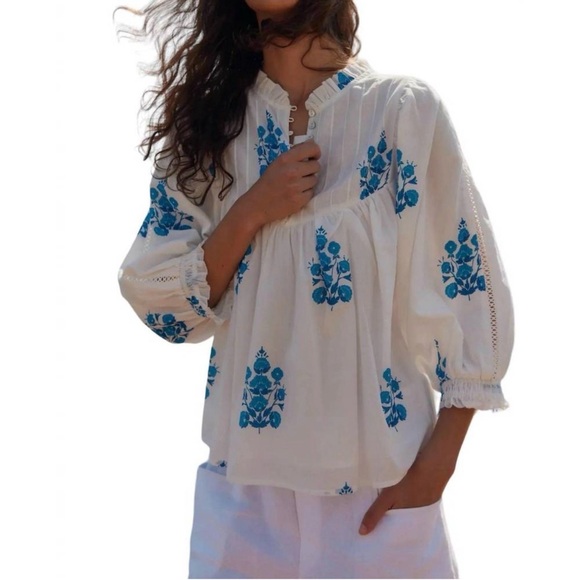 MELISSA NEPTON Tops - MELISSA NEPTON Dahlia Blouse